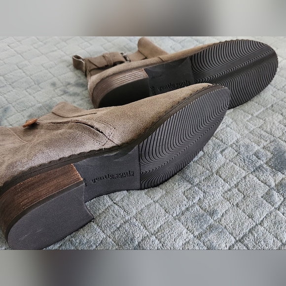 NEW NWOT Kenneth Cole Gentle Souls Ankle Leather Size 6.5 Women's Boots - Picture 7 of 9